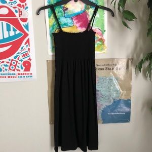 Ann Taylor Loft Black Summer Dress